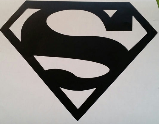 Superman 'S' Logo Shields Auto Decal